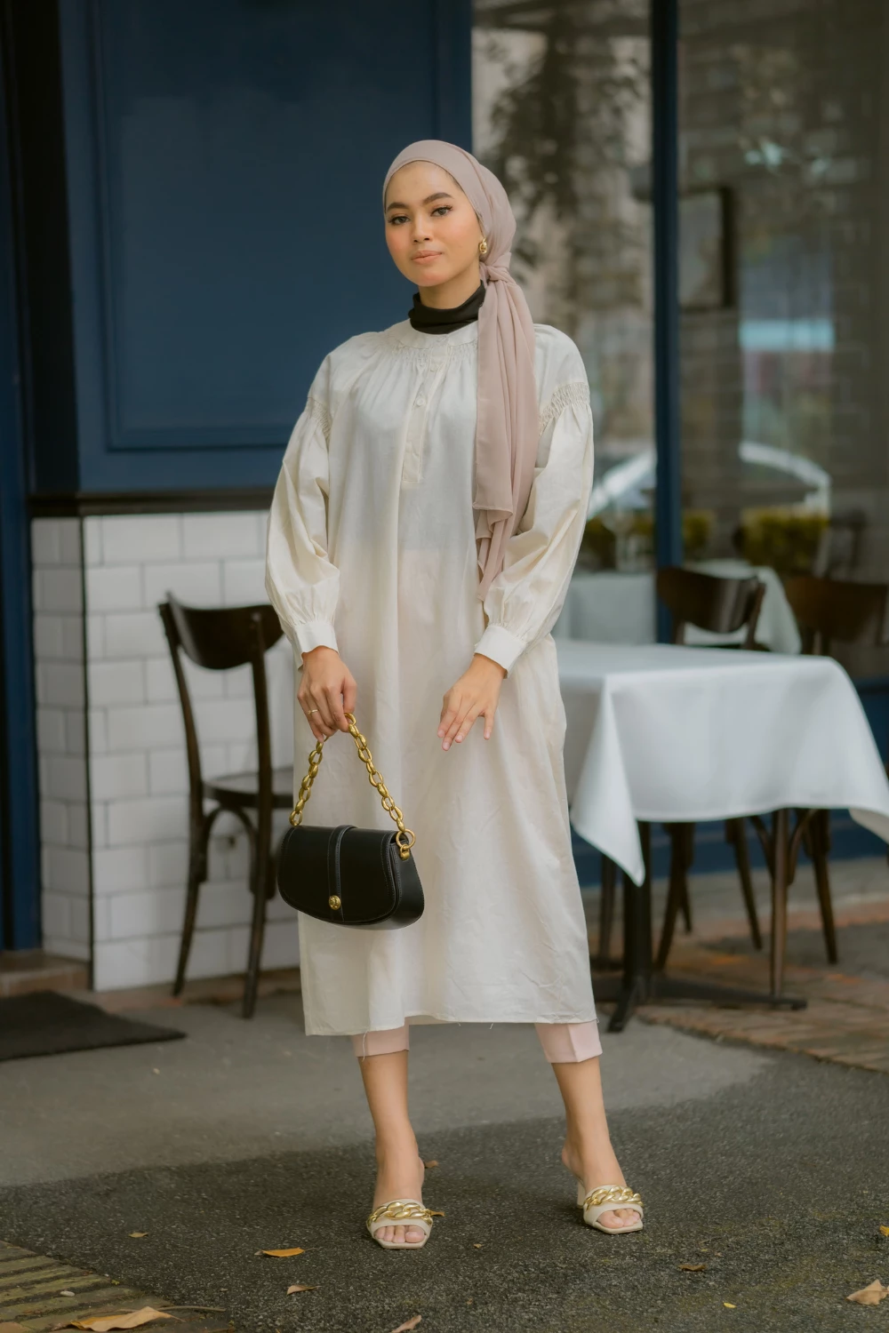 AUDREY TUNIC – OFF WHITE
