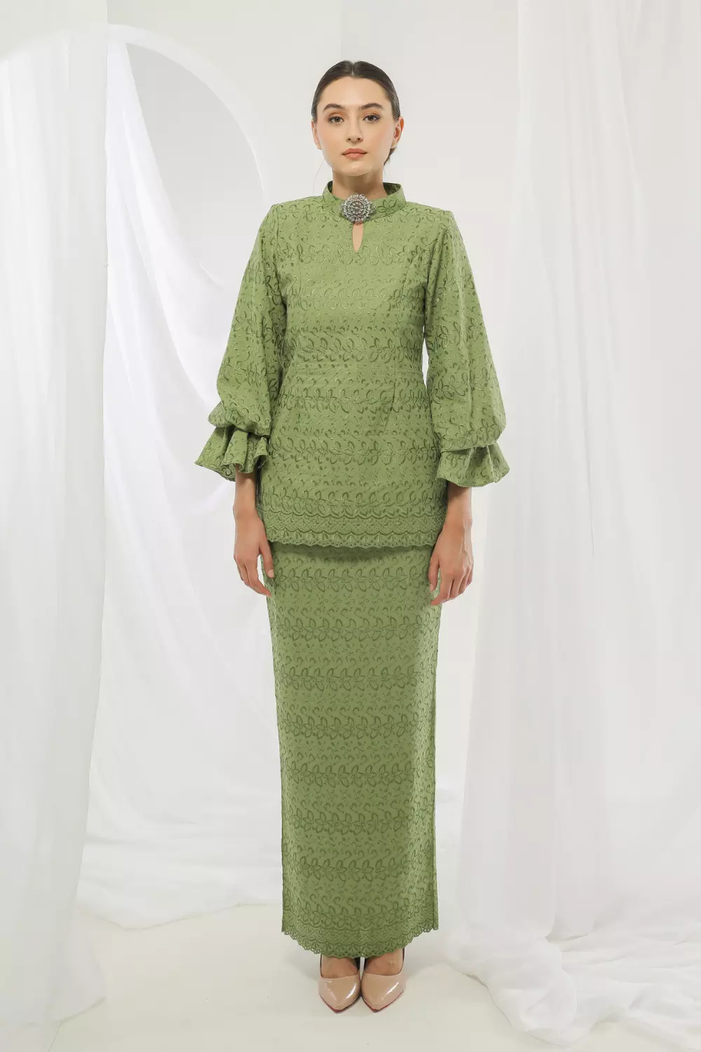 ORKED KURUNG – OLIVE