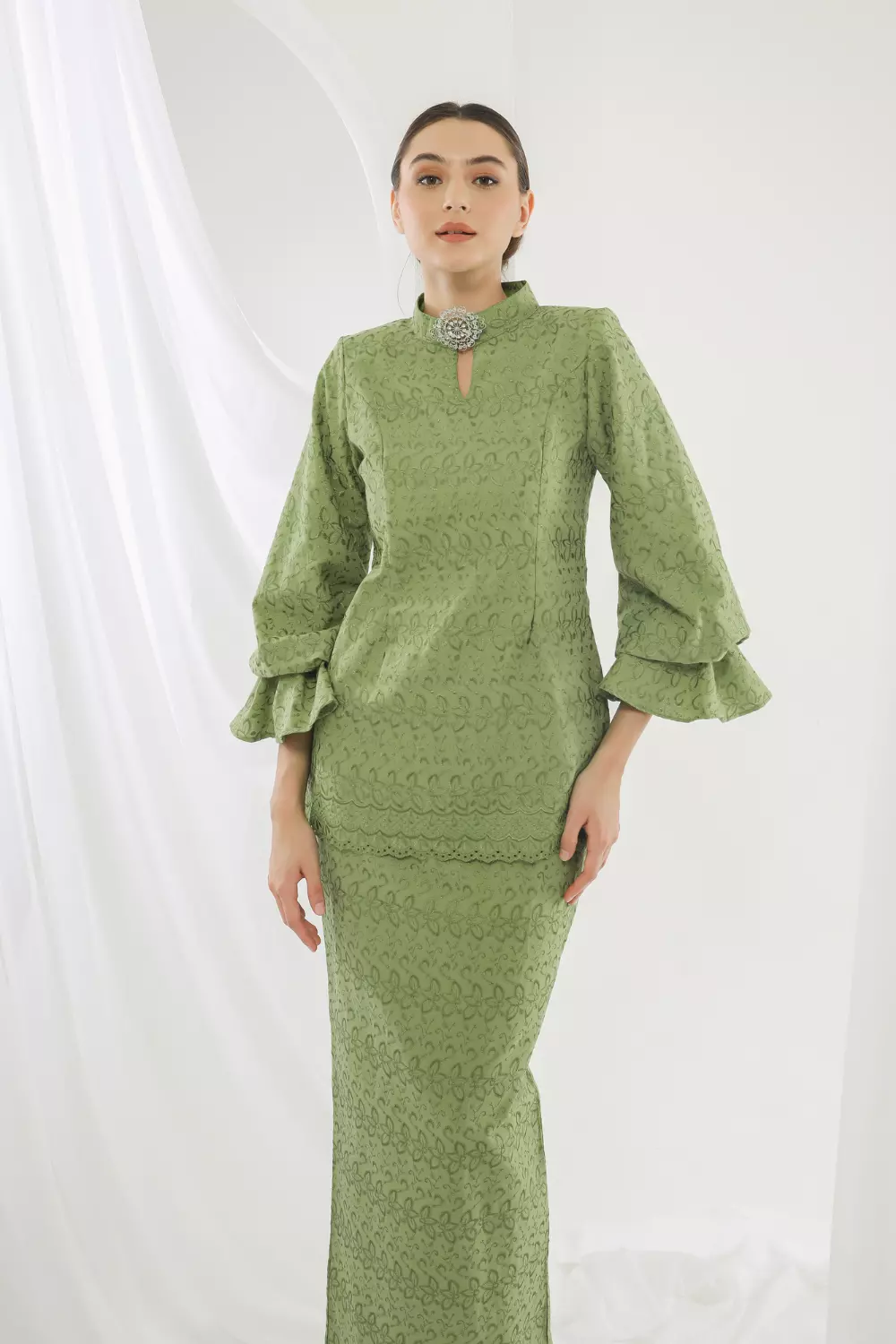 ORKED KURUNG – OLIVE